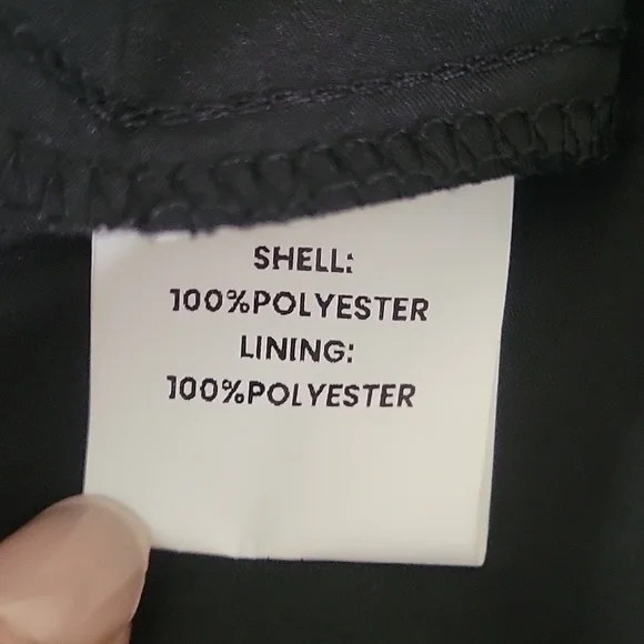 BloomChic Black Geometric Pocket Ruffle Sleeve Belted Midi Dress - Women's Plus - Picture 12 of 13